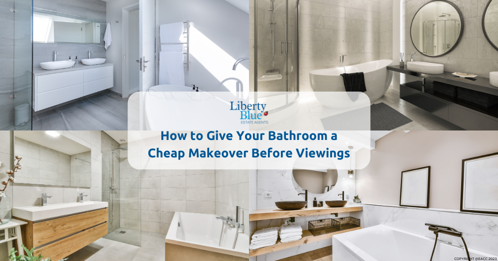 Bathroom - How to Give Your Bathroom a Cheap Makeover Before Viewings - Liberty Blue Estate Agents Waterford
