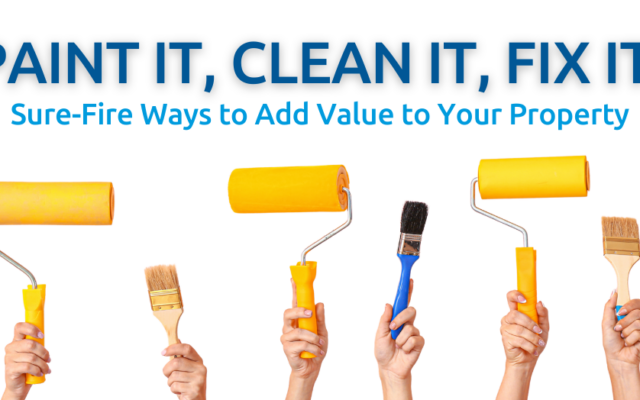 Paint it, Clean it, Fix it: Sure-Fire Ways to Increase the Value of Your Waterford Property