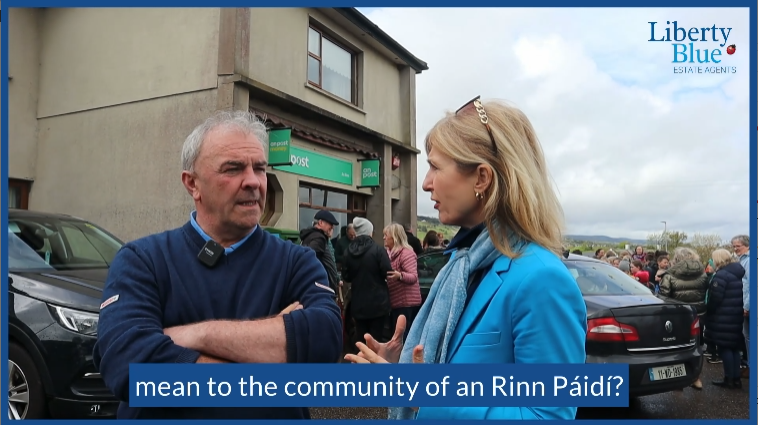 Support Needed: An Rinn Gaeltacht Bids Farewell to Post Office